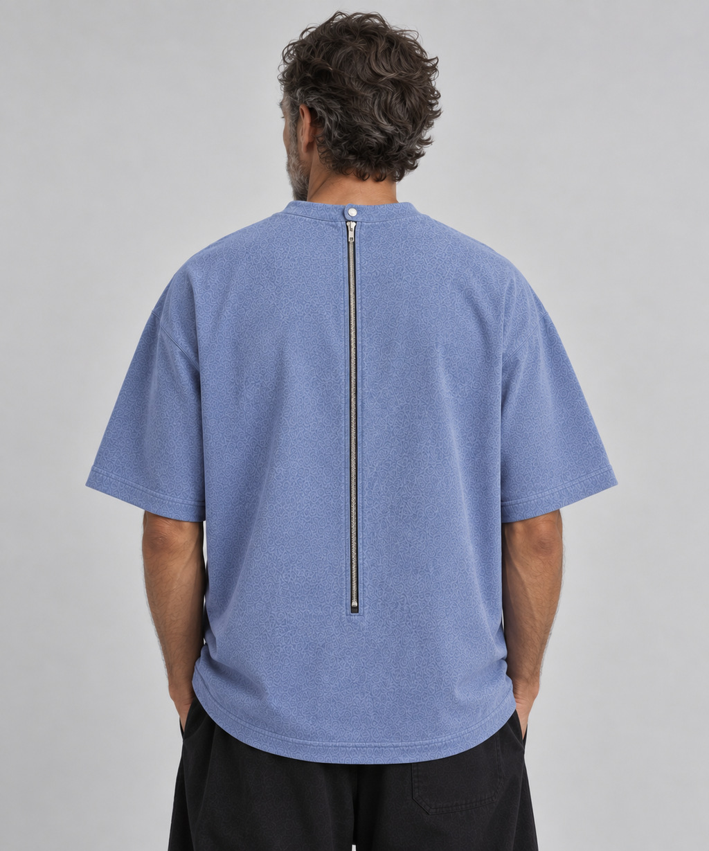 ESSENTIAL 01 — Back Zip T-Shirt