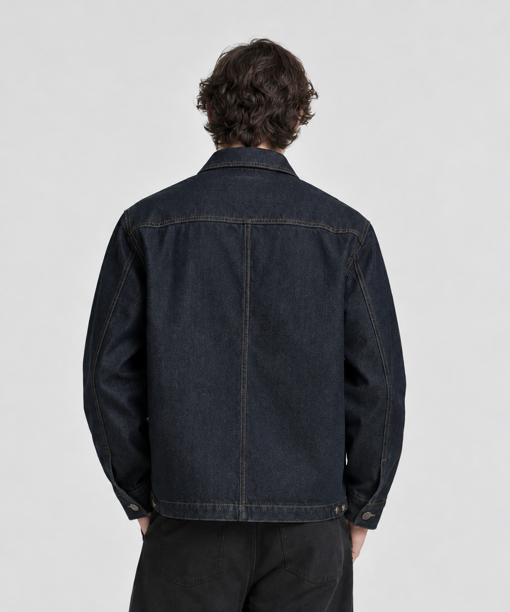 ESSENTIAL 02 — Denim Work Jacket.