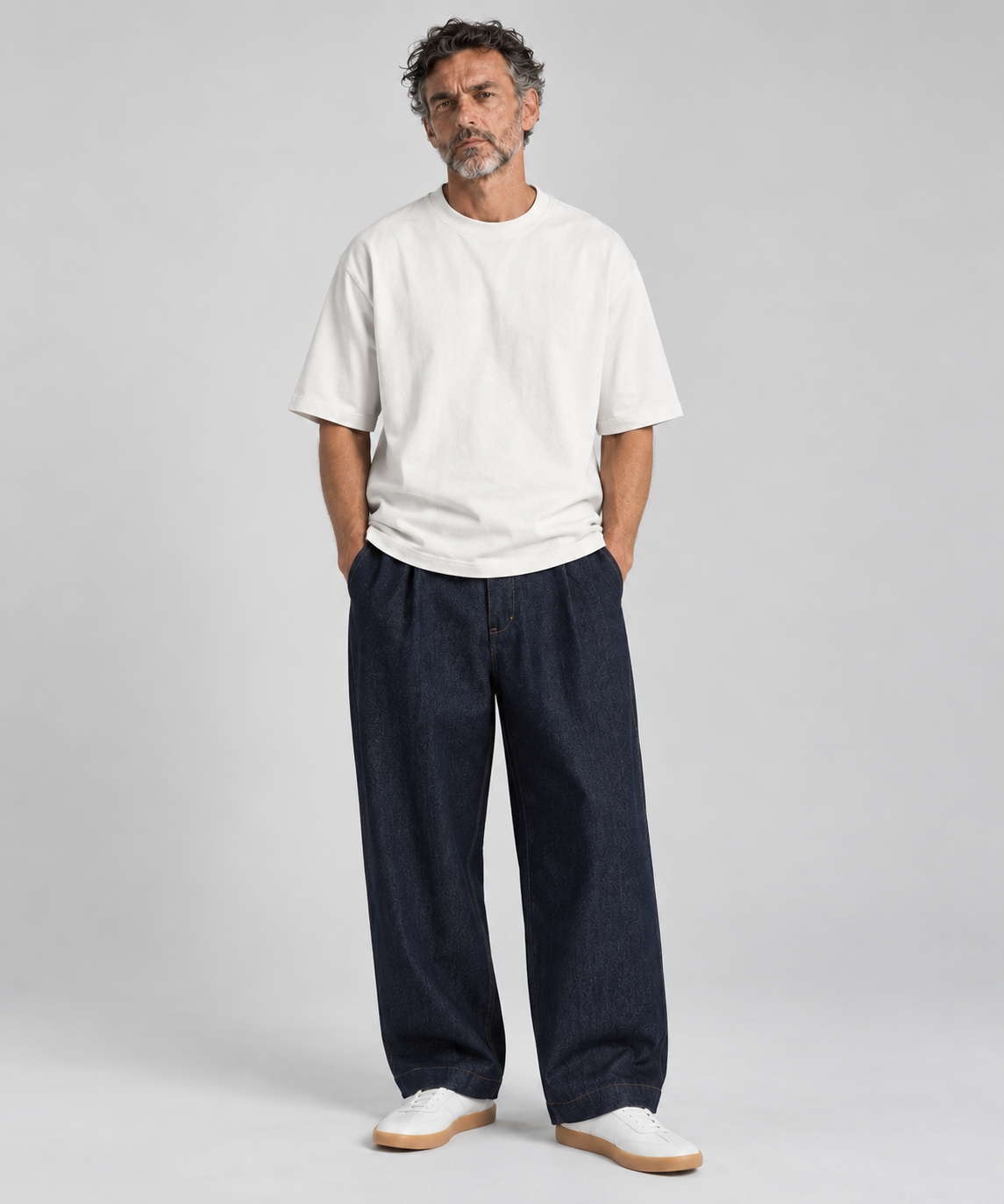 STUDIO 04 · NMRO TROUSER — Denim 01