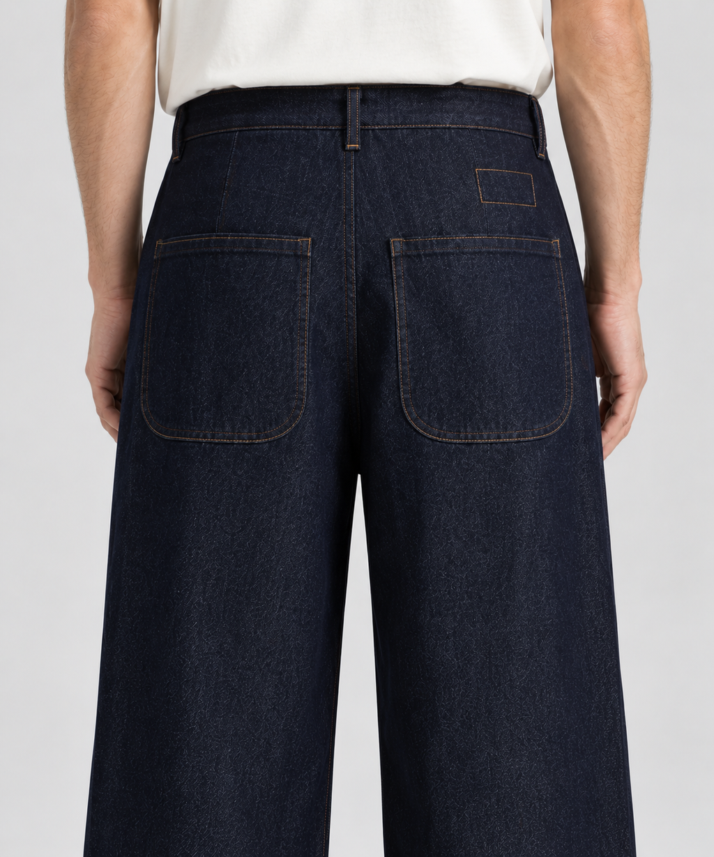STUDIO 04 · NMRO TROUSER — Denim 01