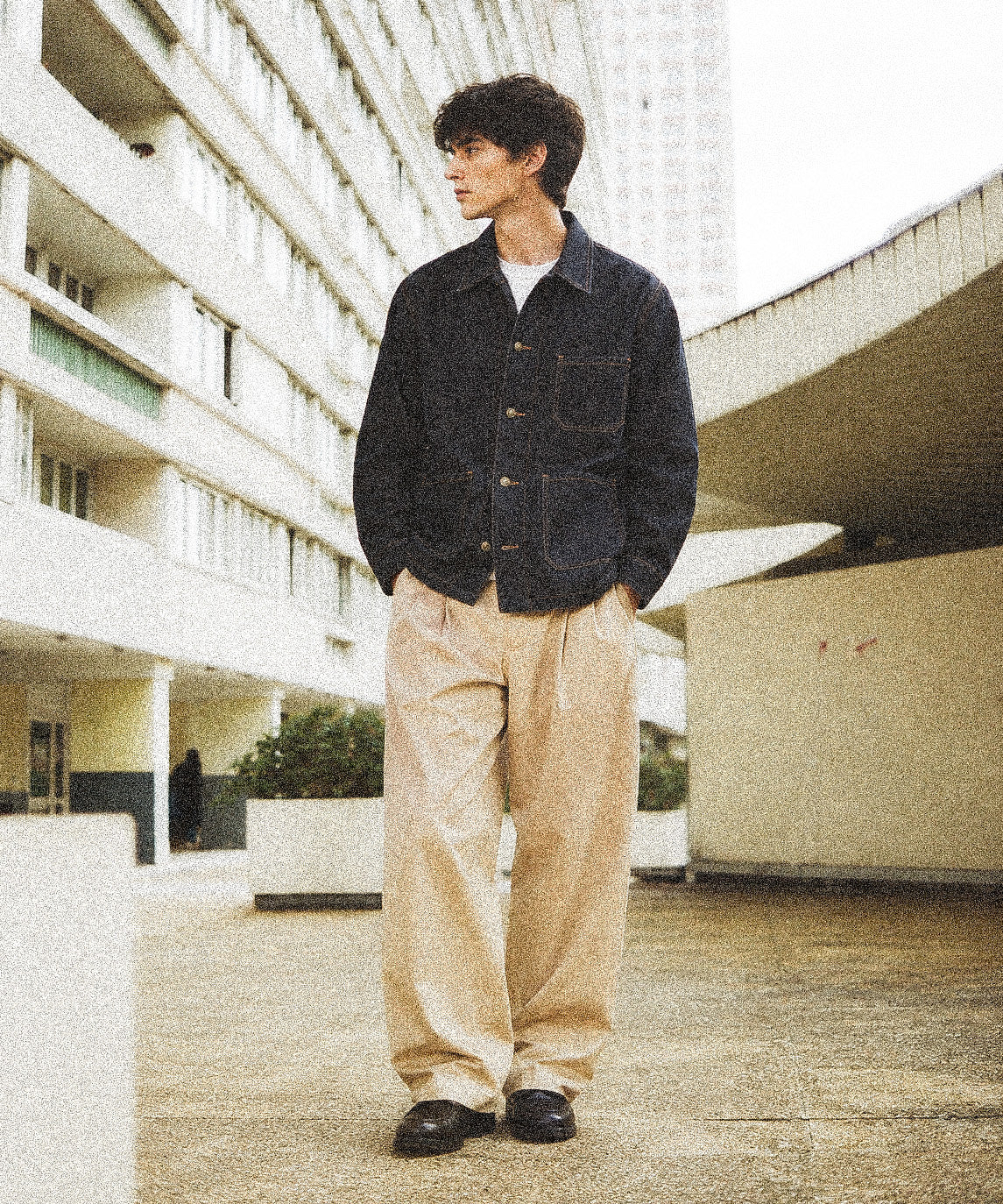 ESSENTIAL 02 — Denim Work Jacket.