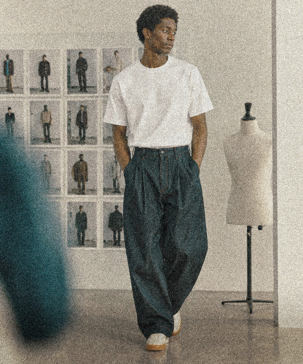 STUDIO 04 · NMRO TROUSER — Denim 01